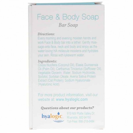 Face & Body Soap with Hyaluronic Acid