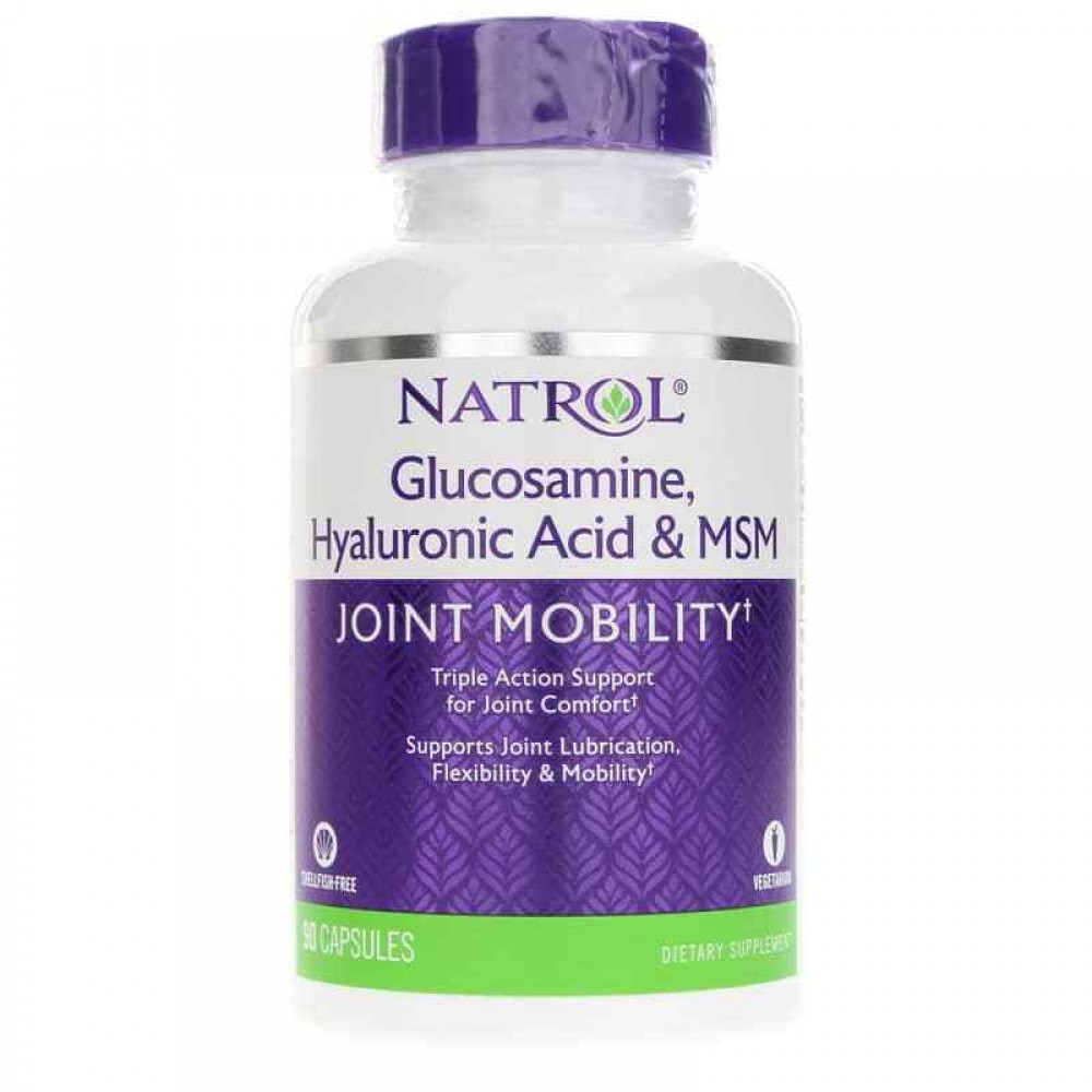 Glucosamine, Hyaluronic Acid & MSM