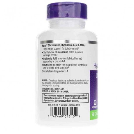 Glucosamine, Hyaluronic Acid & MSM