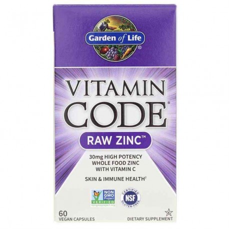 Vitamin Code Raw Zinc 30 Mg