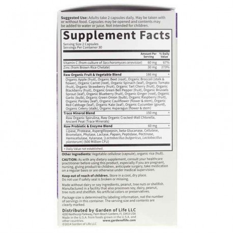 Vitamin Code Raw Zinc 30 Mg
