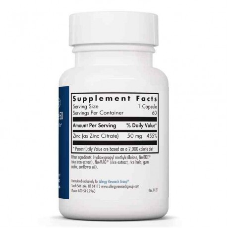 Zinc Citrate 50 Mg