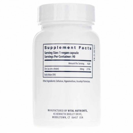 Zinc (citrate) 30 Mg