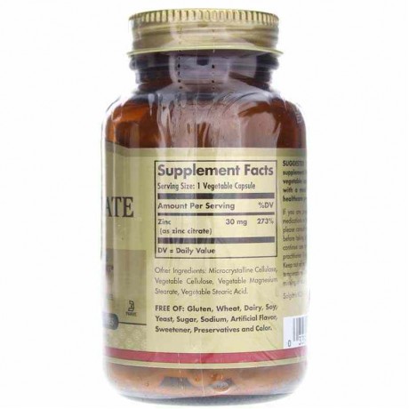 Zinc Citrate 30 Mg