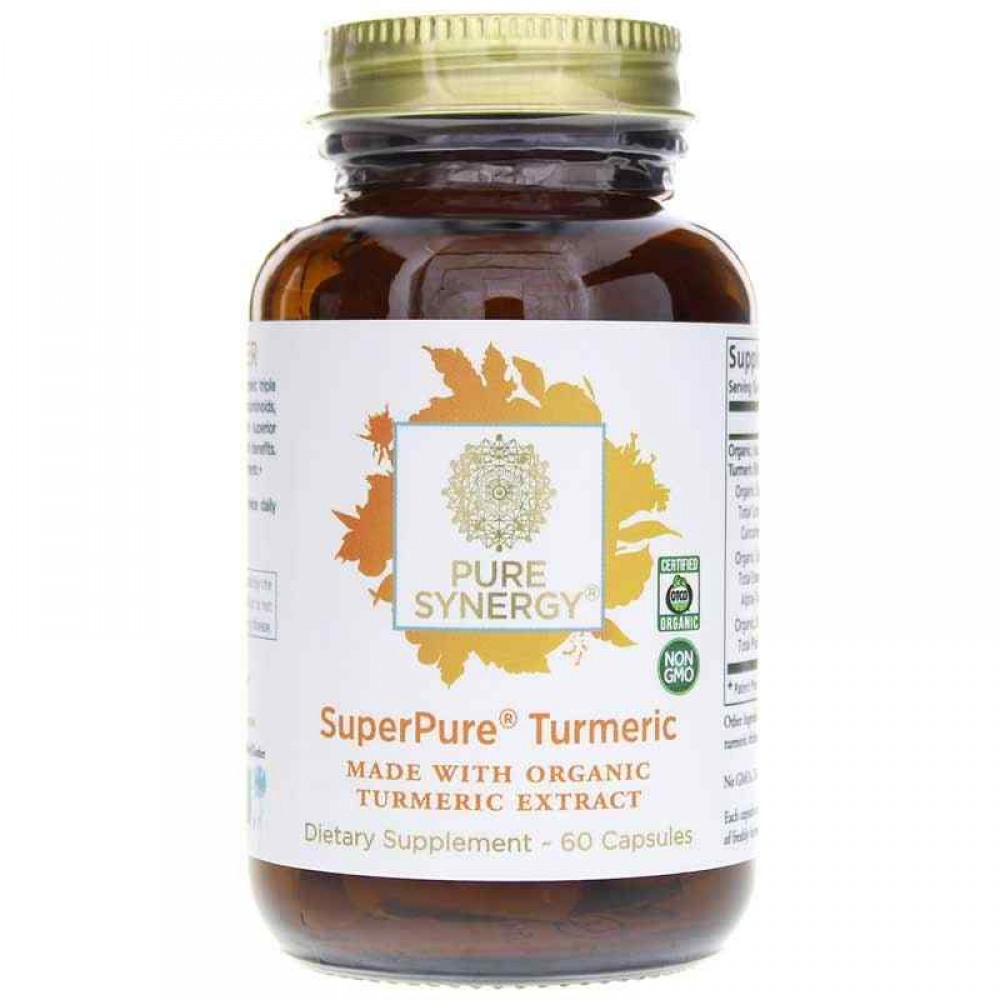 SuperPure Turmeric Organic Extract Capsules