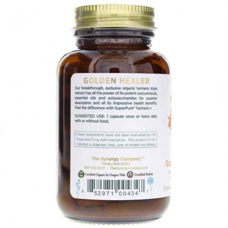 SuperPure Turmeric Organic Extract Capsules