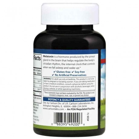 Melatonin Gummies 2.5 Mg with Natural Strawberry Flavor