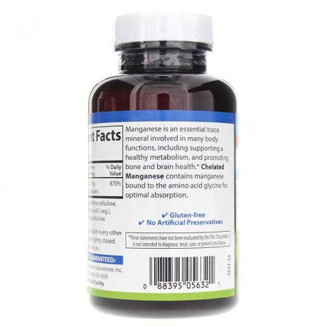 Chelated Manganese 20 Mg