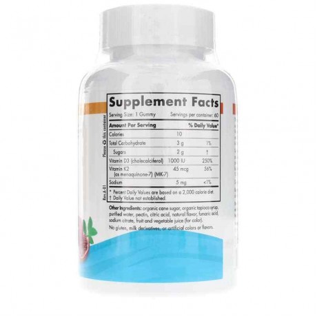 Vitamin D3 + K2 Gummies