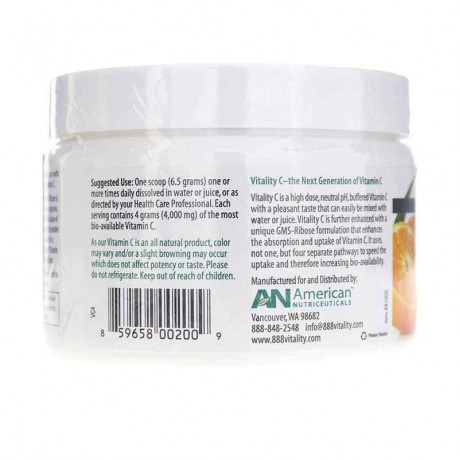Vitality C Vitamin C Powder
