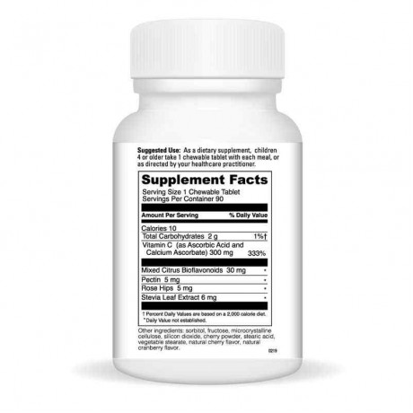 Chewable Vitamin C Natural Cherry Flavor