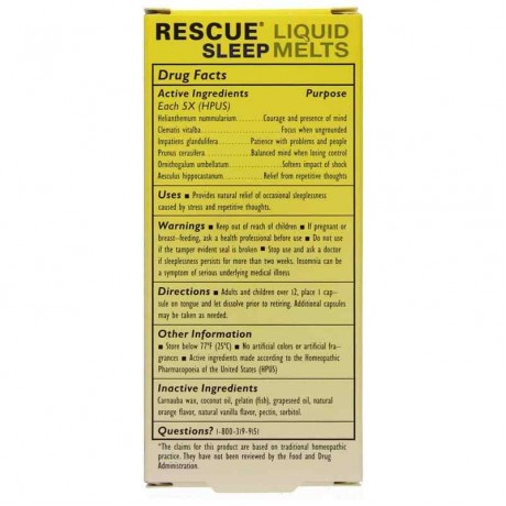Rescue Sleep Liquid Melts