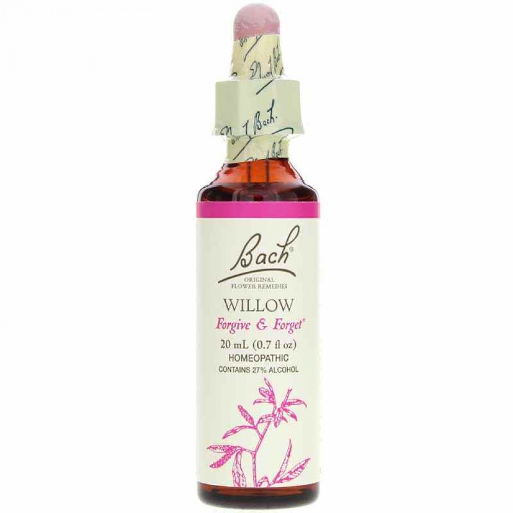 Willow Flower Essence, 0.7 Oz, Bach Flower Remedies