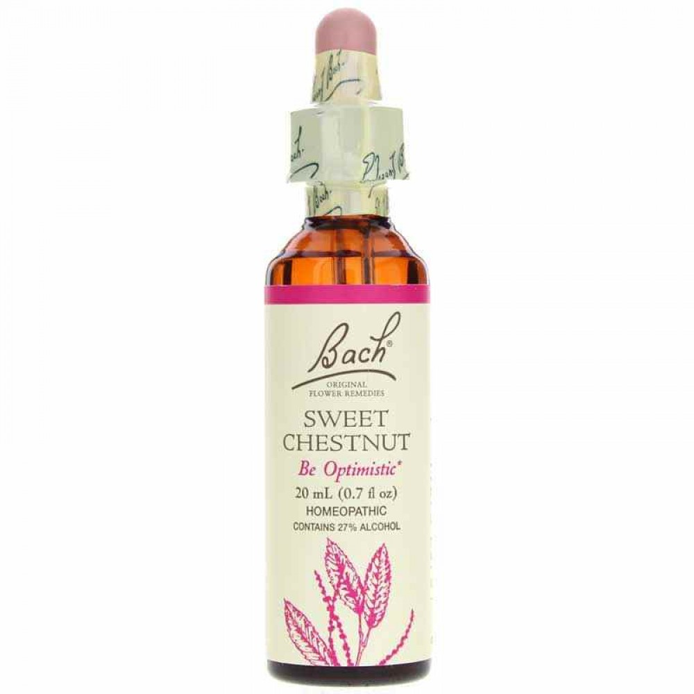 Sweet Chestnut Flower Essence, 0.7 Oz, Bach Flower Remedies