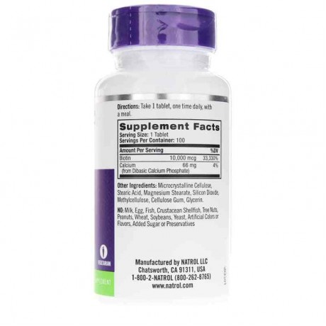 Biotin 10000 Mcg Maximum Strength