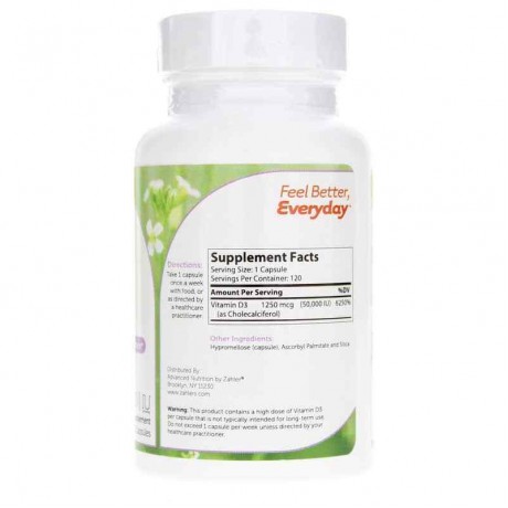 Vitamin D3 50000 IU (1250mcg)