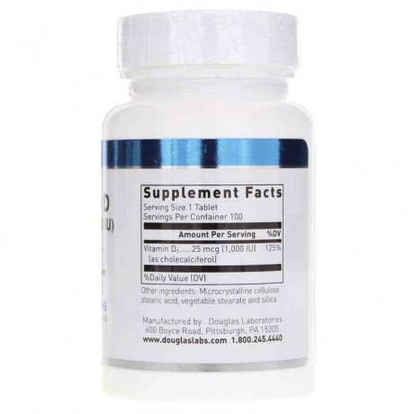 Vitamin D 25 Mcg (1,000 IU)