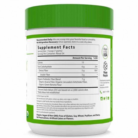 Prebiotic Powder Organic Blend