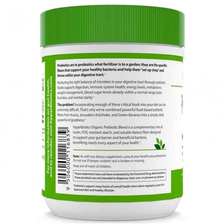 Prebiotic Powder Organic Blend