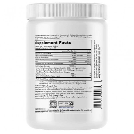 Multi Collagen Peptides Platinum