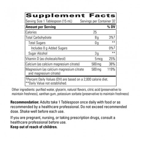 Liquid Calcium Magnesium 1:1 Berry