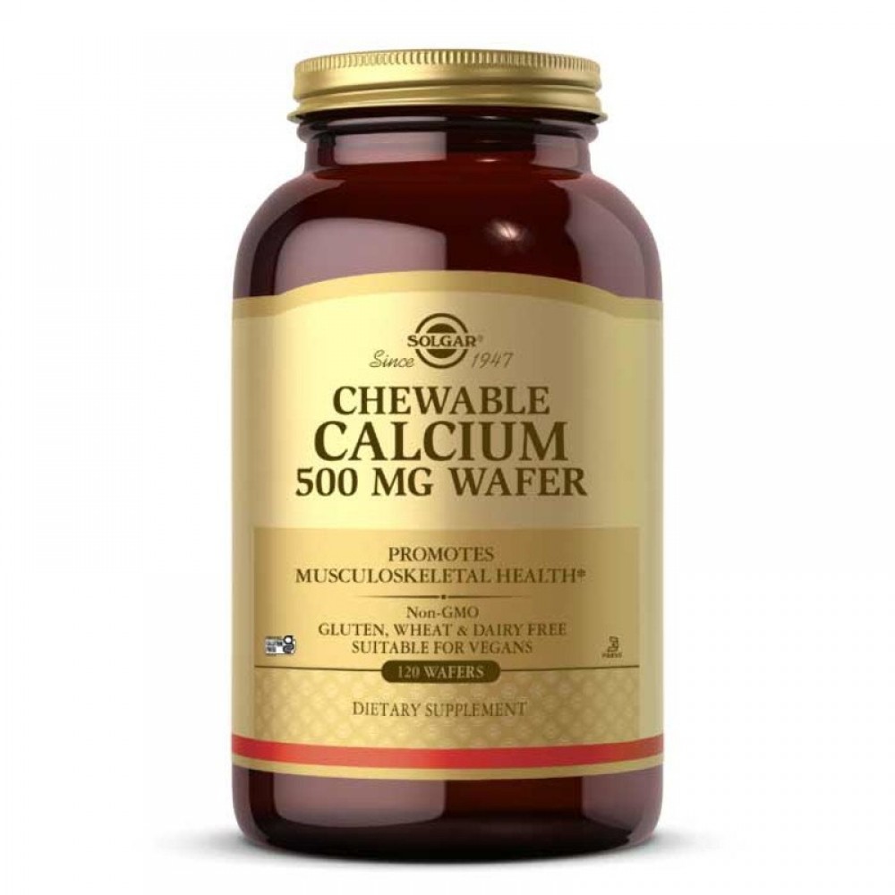 Chewable Calcium 500 Mg Wafer