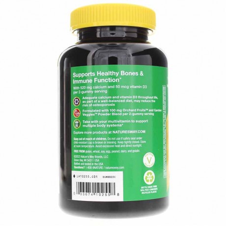 Alive Calcium + D3 Gummies