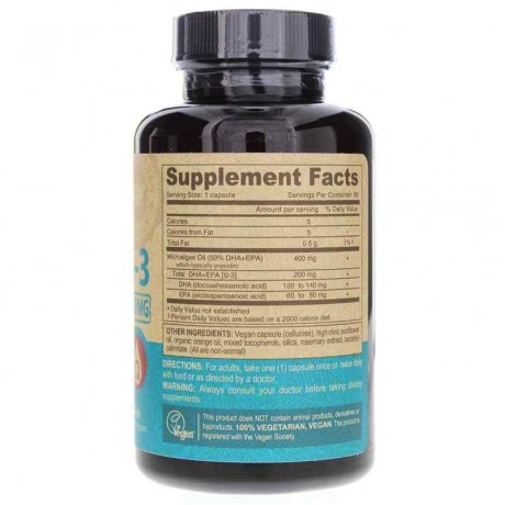 Vegan Omega-3 DHA-EPA
