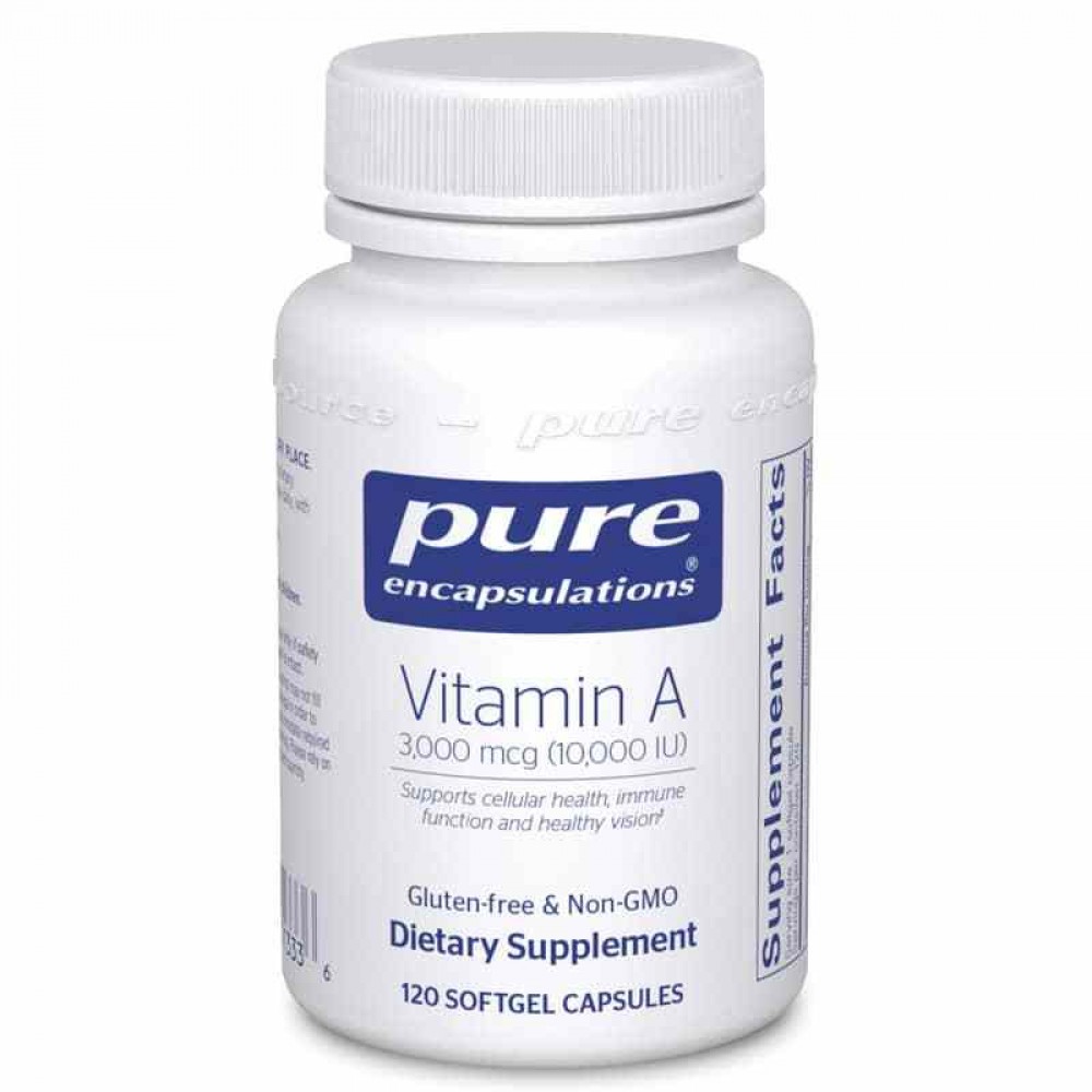 Pure Encapsulations Vitamin A 10,000 IU