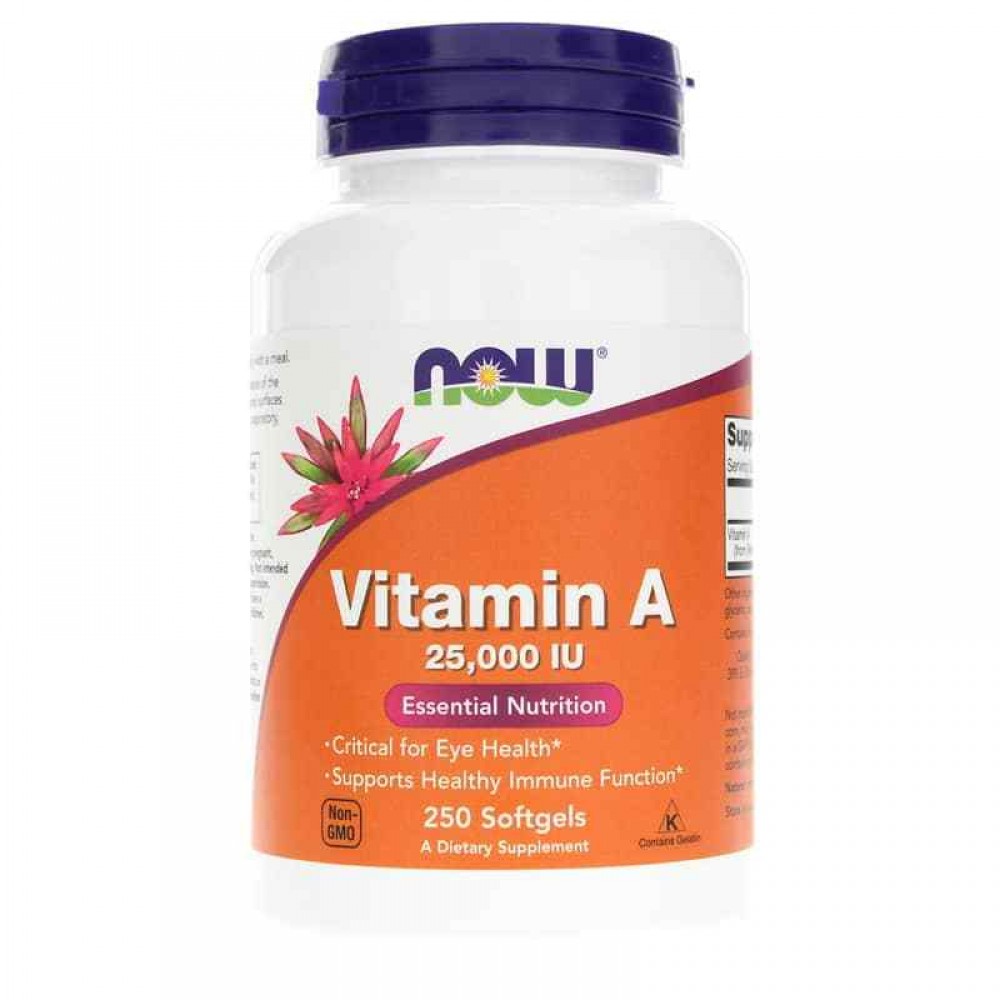 NOW Foods Vitamin A 25,000 IU