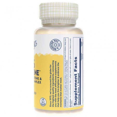 Solaray Food Carotene 500 Mcg, Plant Source
