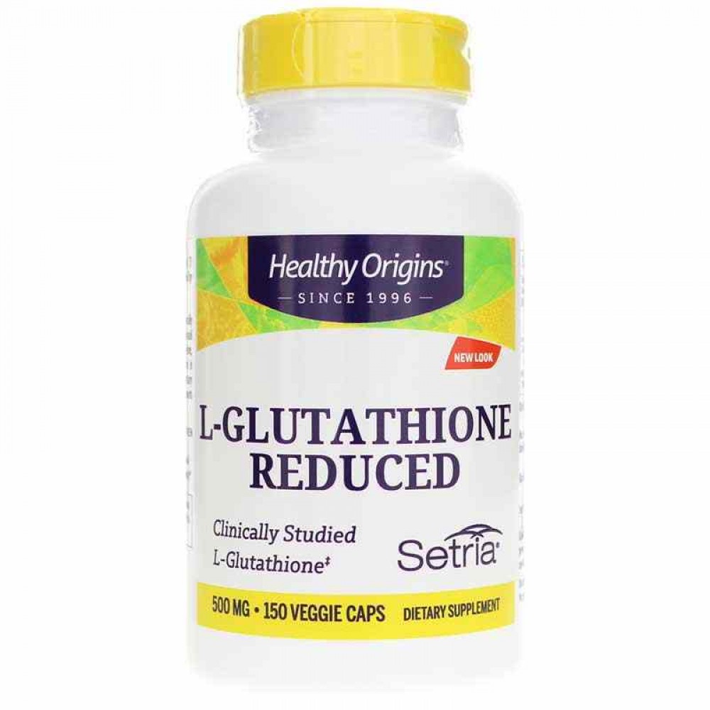 Healthy Origins L-Glutathione Reduced Setria 500 Mg
