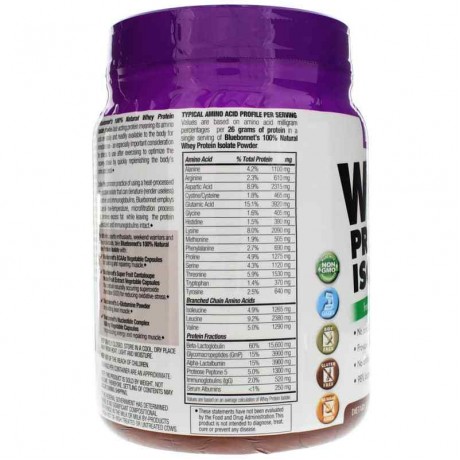 Bluebonnet Whey Protein Isolate