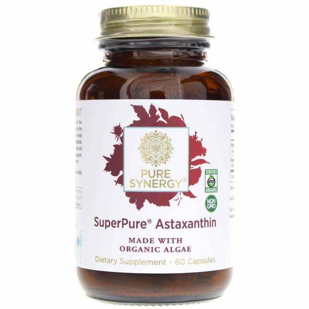 Pure Synergy SuperPure Astaxanthin Organic Algae
