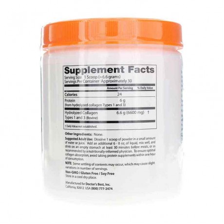 Doctors Best Collagen Types 1 & 3 Powder