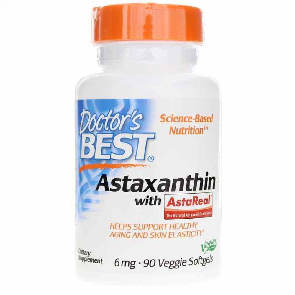 Doctors Best Astaxanthin With AstaPure 6 Mg