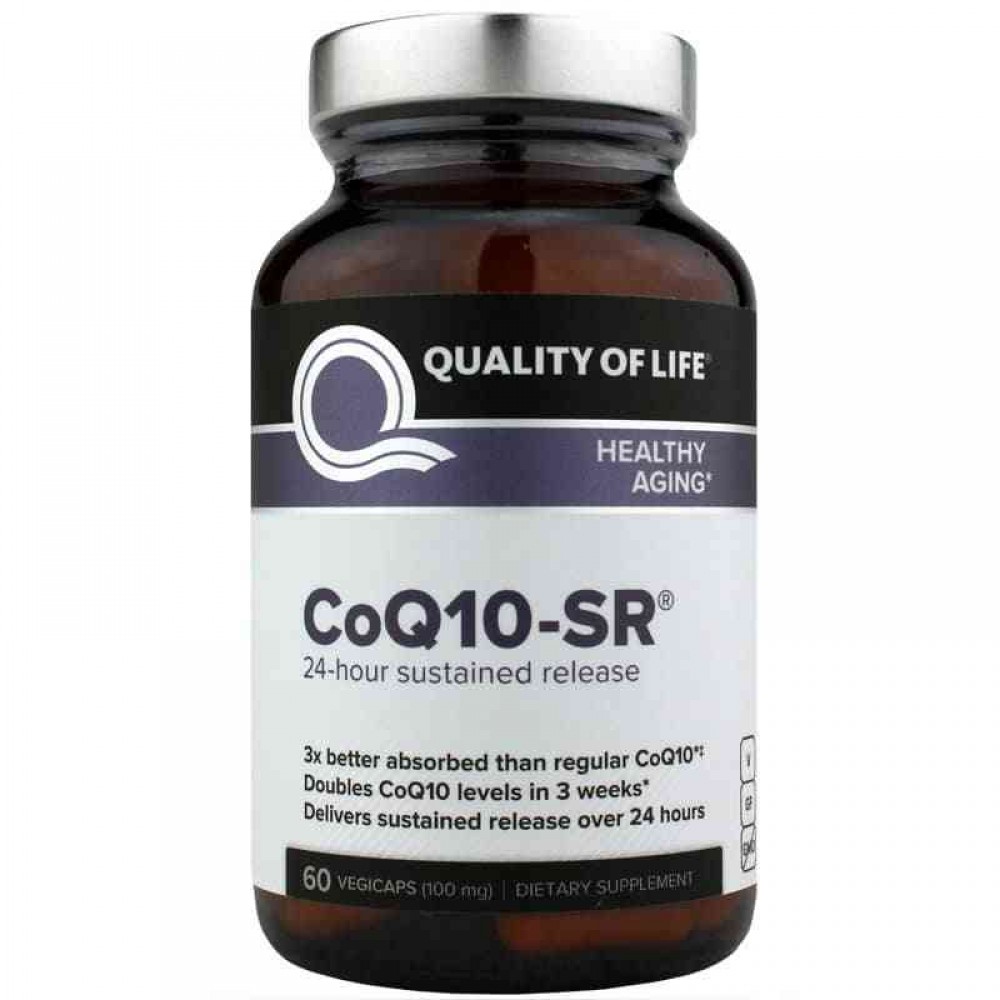 Quality Of Life CoQ10-SR 100 Mg 24 Hour Sustained Release