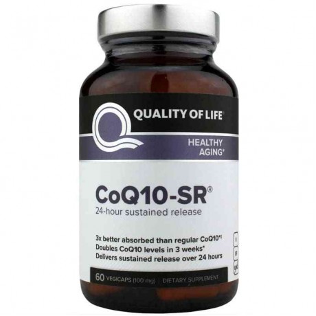 Quality Of Life CoQ10-SR 100 Mg 24 Hour Sustained Release