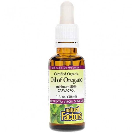 Natural Factors Organic Oil Of Oregano