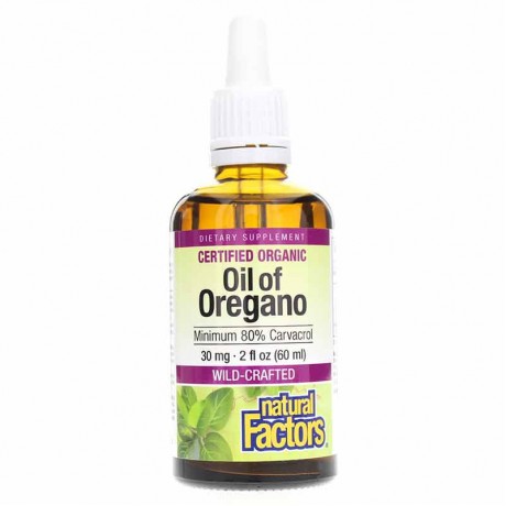 Natural Factors Organic Oil Of Oregano