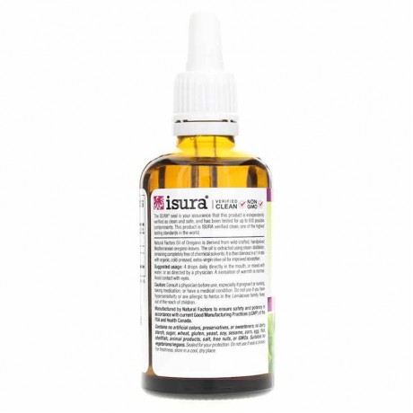 Natural Factors Organic Oil Of Oregano
