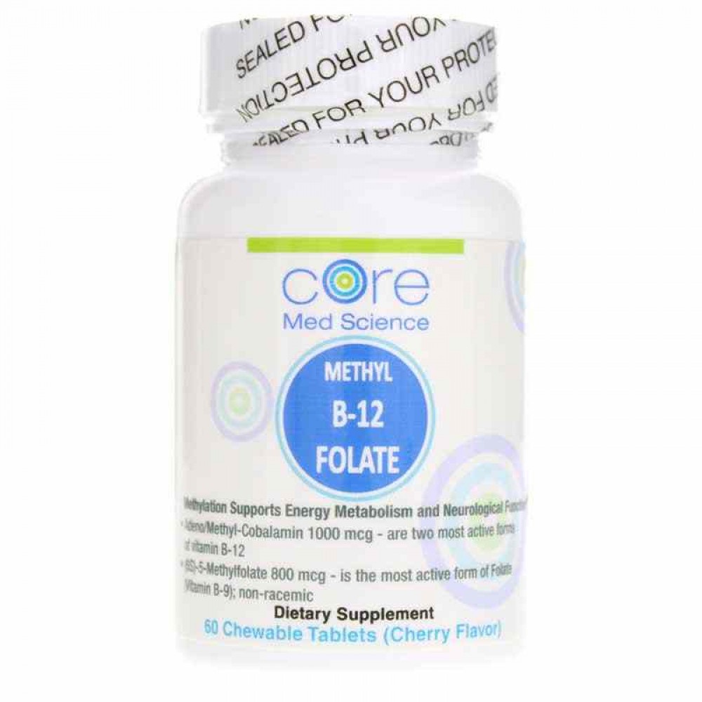Core Med Science Methyl B-12 Folate