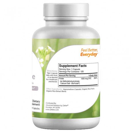 Zahler Methylfolate