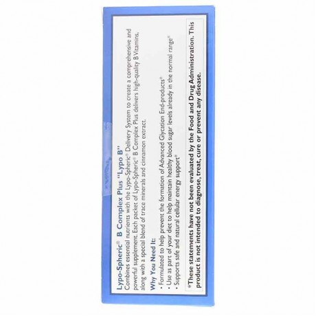 LivOn Laboratories Lypo-Spheric B-Complex Plus