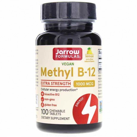 Jarrow Formulas Methyl B-12 1,000 Mcg Lemon