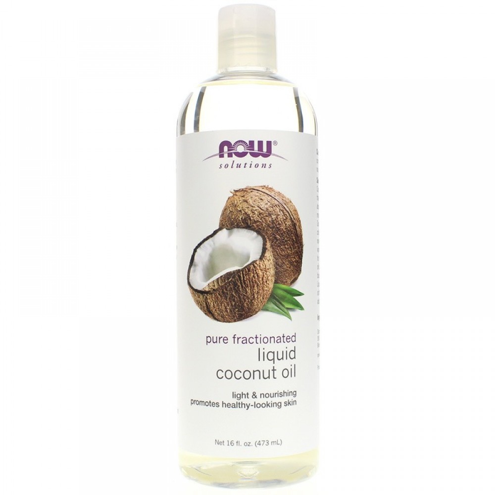 NOW Foods Pure Fractionated Liquid Coconut Oil