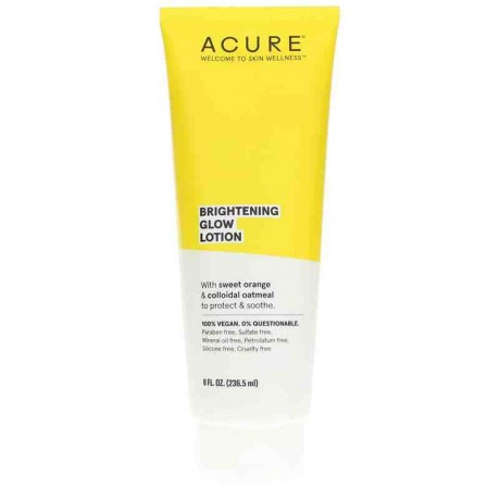 Acure Brightening Glow Lotion With Sweet Orange