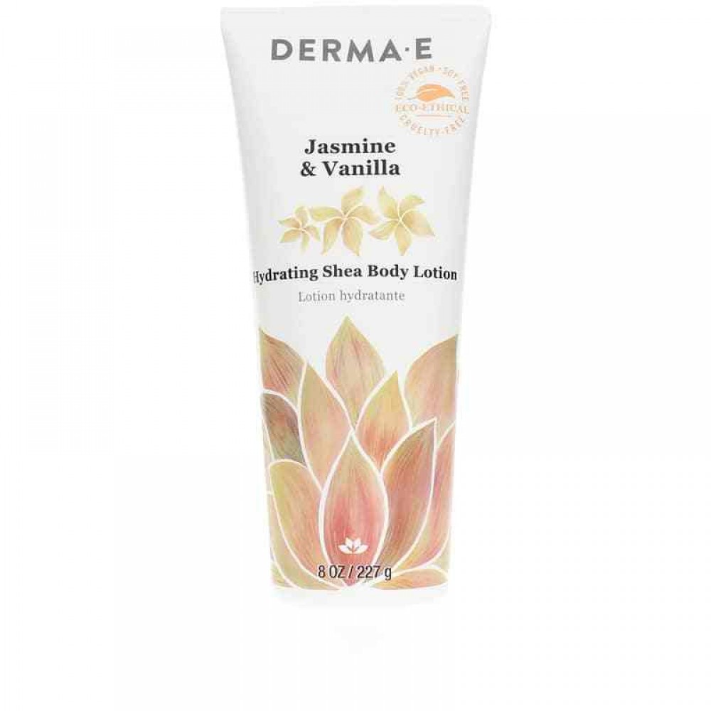 Derma E Jasmine & Vanilla Hydrating Shea Body Lotion