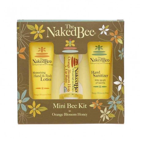 Naked Bee Mini Bee Kit Orange Blossom Honey
