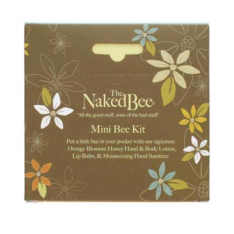 Naked Bee Mini Bee Kit Orange Blossom Honey